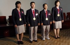 North Korea Olympics squad return to heroes' welcome