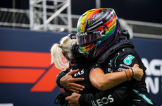 Lewis Hamilton clinches Saudi Arabia pole as Max Verstappen crashes out