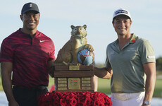Morikawa squanders five-shot lead as Hovland captures Hero World Challenge