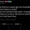 Debunk: How did Omicron get to Australia if no one is allowed in or out?