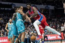 Seth Curry and Joel Embiid help Philadelphia 76ers hold off Charlotte Hornets