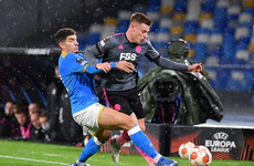 Napoli win thriller to knock Leicester out of Europa League