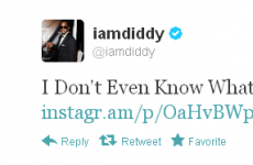 Tweet Sweeper: P Diddy is lost for words
