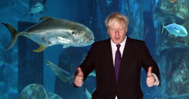 In pics: Boris Johnson's cod complex