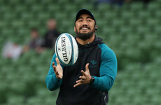 Bundee Aki set to return from injury for Connacht's trip to Leicester