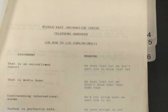 'Bugger off to Turkey and leave us alone': DFA dark comedy ahead of Gulf War revealed in State Papers - Vimarsana News