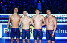 Ireland's 4x200m men's freestyle team finish sixth in World Championship final
