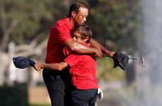 Tiger Woods ‘worn out’ after second-placed finish with son at PNC Championship