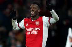 Nketiah nets hat-trick as Arsenal see off Sunderland to reach Carabao Cup semi-finals