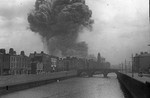 Explosion at the Four Courts the battle of Dublin.