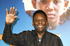 Pele back out of hospital after undergoing chemotherapy for colon tumor