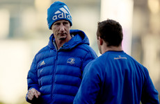 Cullen close to completing Covid isolation as Leinster return to training