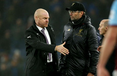 Sean Dyche responds after Jurgen Klopp accuses Burnley of putting players’ safety at risk