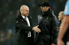 Sean Dyche responds after Jurgen Klopp accuses Burnley of putting players’ safety at risk