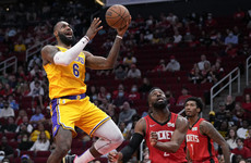 James, Westbrook triple-doubles propel Lakers over Rockets
