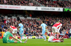 'I’m upset that we don’t end up with three points' - Arsenal rue VAR inconsistency