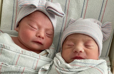 These US twins were born 15 minutes apart, but in different years