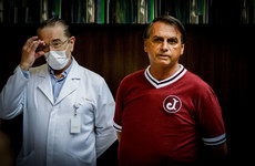 Brazil's Bolsonaro addresses media as he's released from hospital