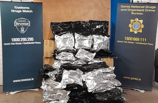 Man arrested after cannabis worth €1.63 million seized in Dublin