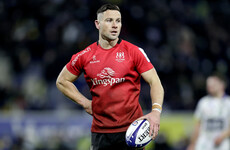 John Cooney to miss Ulster's Champions Cup clash with Northampton Saints