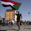 Egyptian president urges Sudanese to talk as he denies backing coup