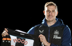Newcastle complete €24m signing of Burnley striker Wood