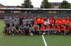 Glamour tie: Pub team of ex-pats takes on Sweden's most successful side