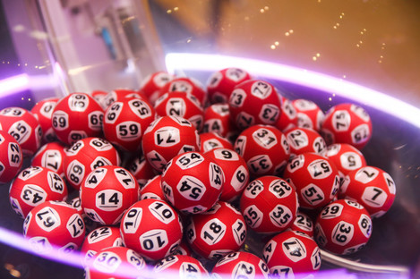 File image of lottery balls.