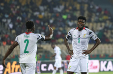 Tempers flare after Gabon strike late to secure draw against Ghana