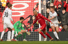 Liverpool move up into second place with comfortable win over Brentford
