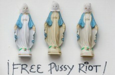 Pussy Riot protest held outside Russian Embassy in Dublin