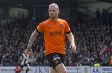 Dundalk sign Dundee United centre-back on six-month loan deal