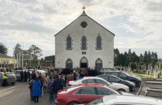 Despite the huge crowds, just silence: Ashling Murphy's community pays its respects