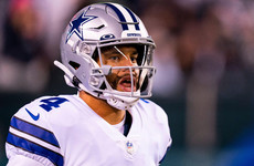 Dak Prescott sorry for commending fans who hurled objects at officials after play-off defeat