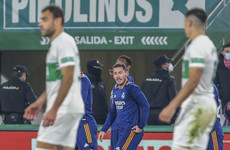 Hazard scores first goal in eight months to see Real Madrid through in the Copa del Rey