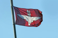 Parachute Regiment flags appear in Derry ahead of 50th anniversary of Bloody Sunday