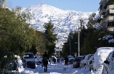 Backlash in Greece over snow storm 'fiasco' as thousands of cars left stranded