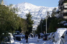 Backlash in Greece over snow storm 'fiasco' as thousands of cars left stranded