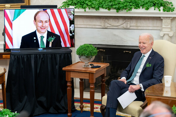 Taoiseach hopes 'in-person' St Patrick's Day events can return with White House visit on the cards - Vimarsana News