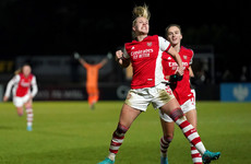 Disappointment for Ireland's Connolly and Walsh as Arsenal extend Women's Super League lead