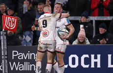 Craig Gilroy's late try earns Ulster bonus-point win against stubborn Scarlets