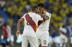 Scenes as Peru stun goal-shy Colombia, Venezuelan Rondon's treble sinks Bolivia