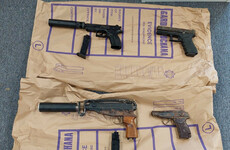 Two men arrested after gardaí seize heroin worth €70,000 and firearms in Tallaght