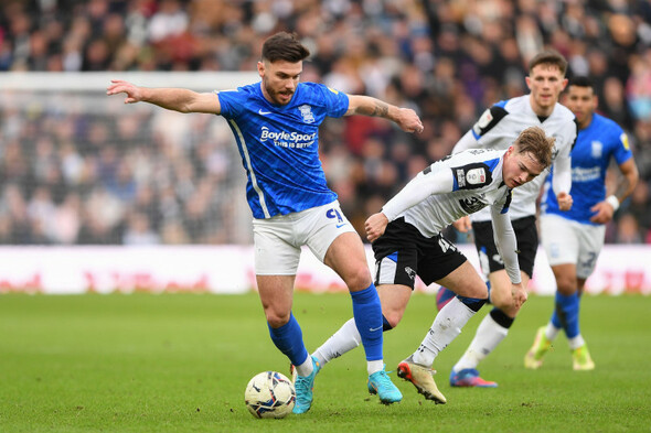 Scott Hogan scores 10th of the season but Birmingham waste two-goal lead at Derby - Vimarsana News