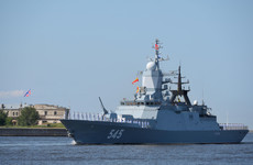 Monitoring of Russian Naval ships begins off the south coast