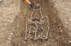Decapitated skeletons among more than 400 bodies exhumed from Roman cemetery