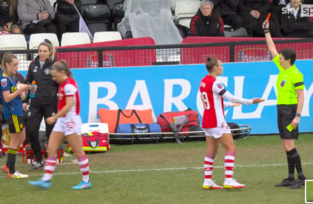 Katie Mccabe Sent-off As Arsenal Battle To Draw With Man Utd · The 42