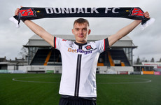 Dundalk sign Lewis Macari - grandson of Lou Macari - on six-month loan from Stoke