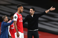 Mikel Arteta: I was not the problem in Pierre-Emerick Aubameyang fall-out