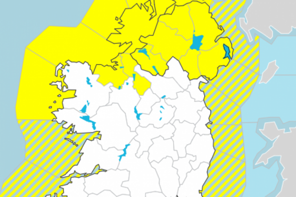 Status Yellow snow/ice warning for nine counties as temperatures set to drop below freezing - Vimarsana News